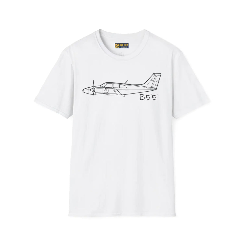 B55 Baron T-Shirt - Pilot gifts - WWII warbird t-shirt