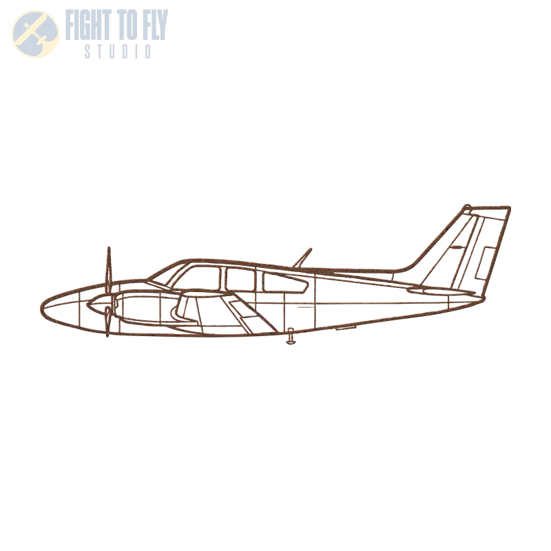 B55 - Metal Sign - Pilot gifts - WWII warbird t-shirt