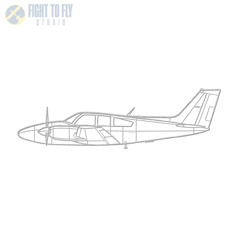 B55 - Metal Sign - Pilot gifts - WWII warbird t-shirt