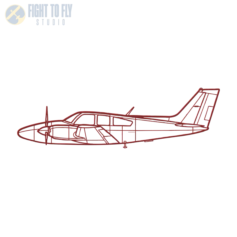 B55 - Metal Sign - Pilot gifts - WWII warbird t-shirt
