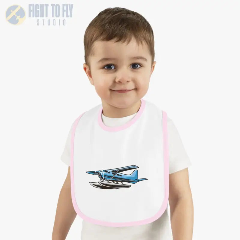 Baby Airplane Bib - Floatplane - Kids clothes - Pilot gifts - WWII warbird t-shirt