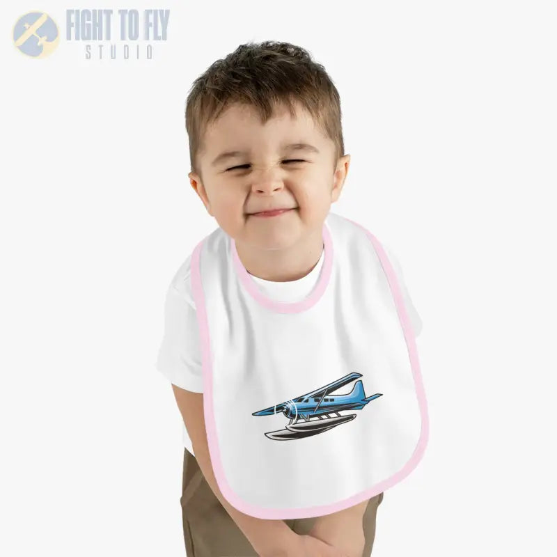Baby Airplane Bib - Floatplane - Kids clothes - Pilot gifts - WWII warbird t-shirt