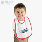 Baby Airplane Bib - Floatplane - Kids clothes - Pilot gifts - WWII warbird t-shirt