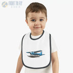 Baby Airplane Bib - Floatplane - Kids clothes - Pilot gifts - WWII warbird t-shirt