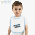 Baby Airplane Bib - Floatplane - Kids clothes - Pilot gifts - WWII warbird t-shirt