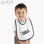 Baby Airplane Bib - Floatplane - Kids clothes - Pilot gifts - WWII warbird t-shirt