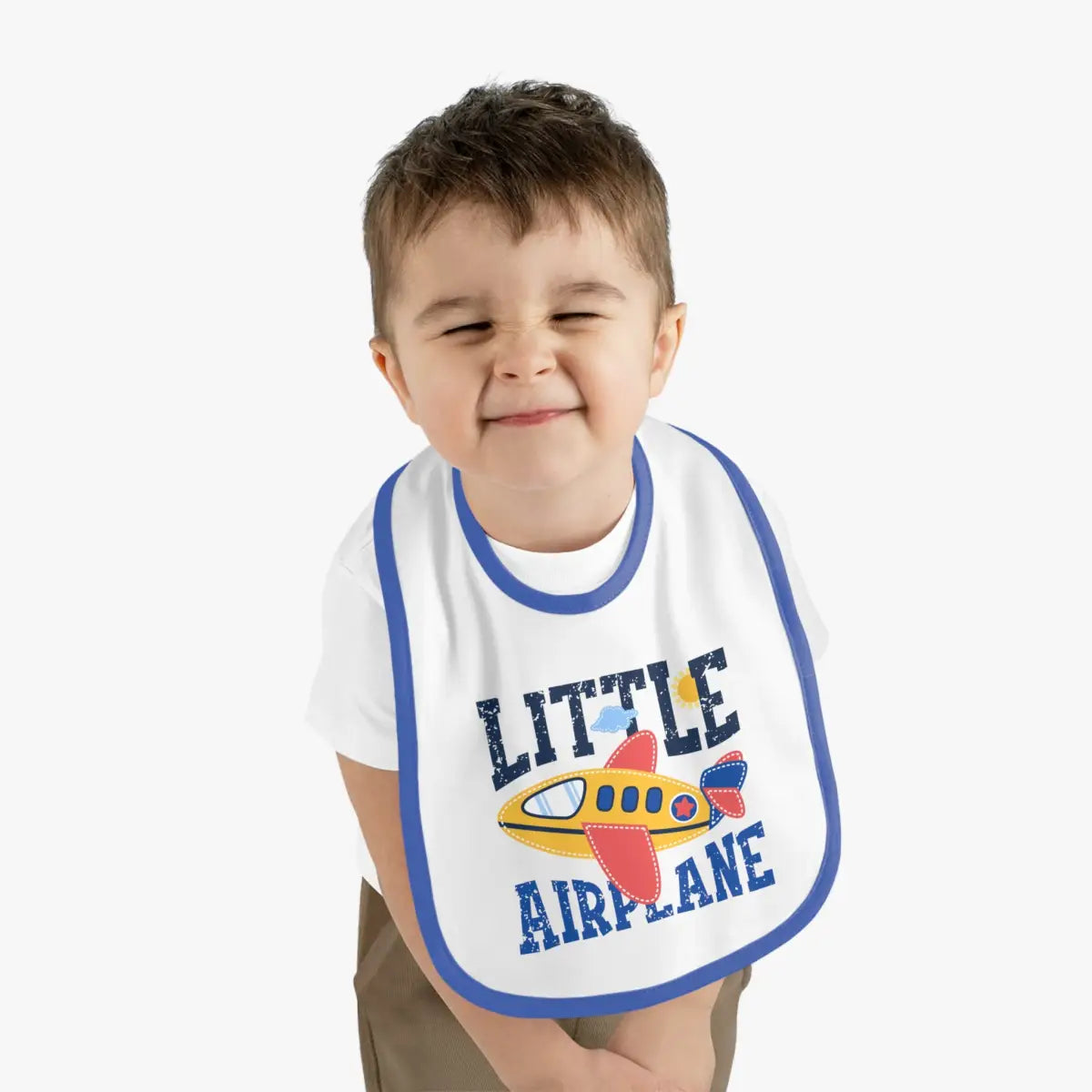 Baby Airplane Bib Little - Kids clothes - Pilot gifts - WWII warbird t-shirt
