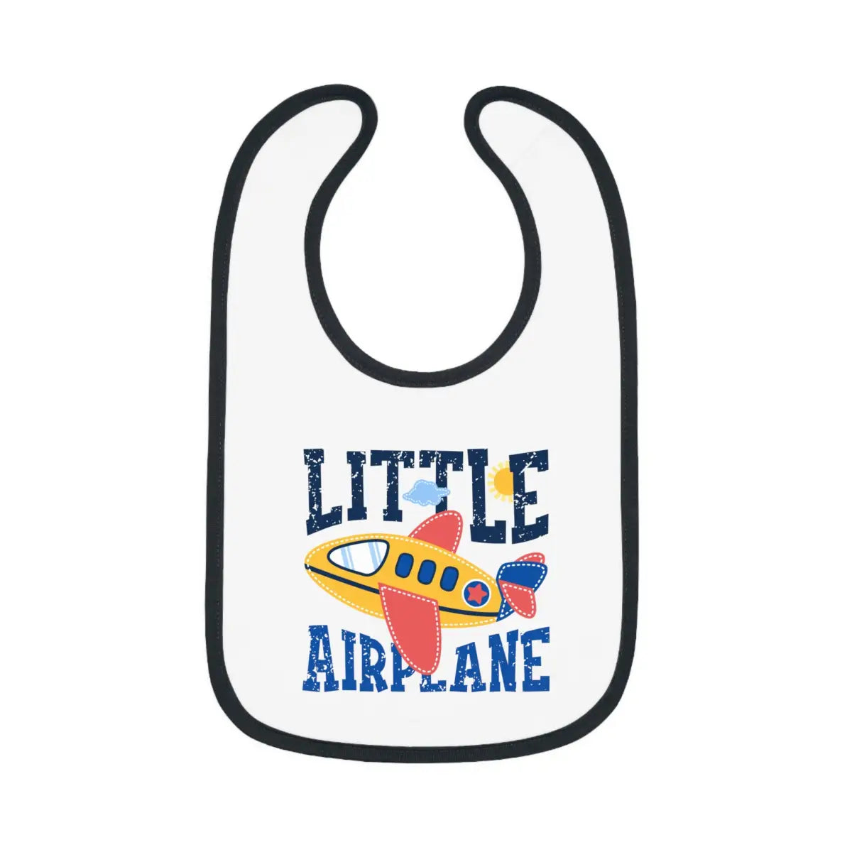 Baby Airplane Bib Little - Kids clothes - Pilot gifts - WWII warbird t-shirt