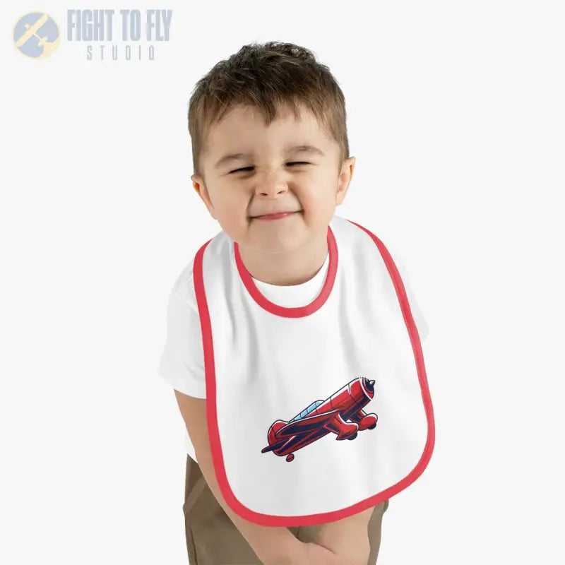Baby Airplane Bib - Sportster - Kids clothes - Pilot gifts - WWII warbird t-shirt