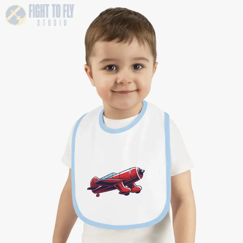 Baby Airplane Bib - Sportster - Kids clothes - Pilot gifts - WWII warbird t-shirt