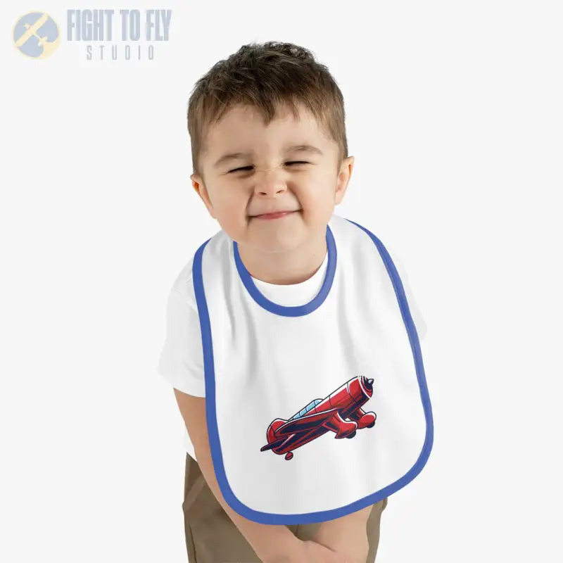 Baby Airplane Bib - Sportster - Kids clothes - Pilot gifts - WWII warbird t-shirt