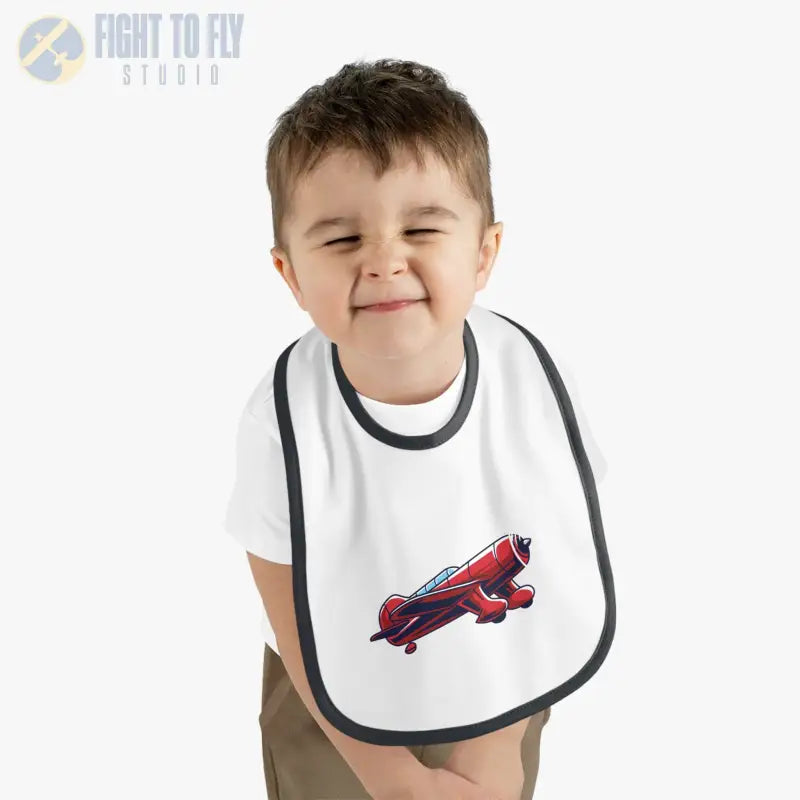 Baby Airplane Bib - Sportster - Kids clothes - Pilot gifts - WWII warbird t-shirt