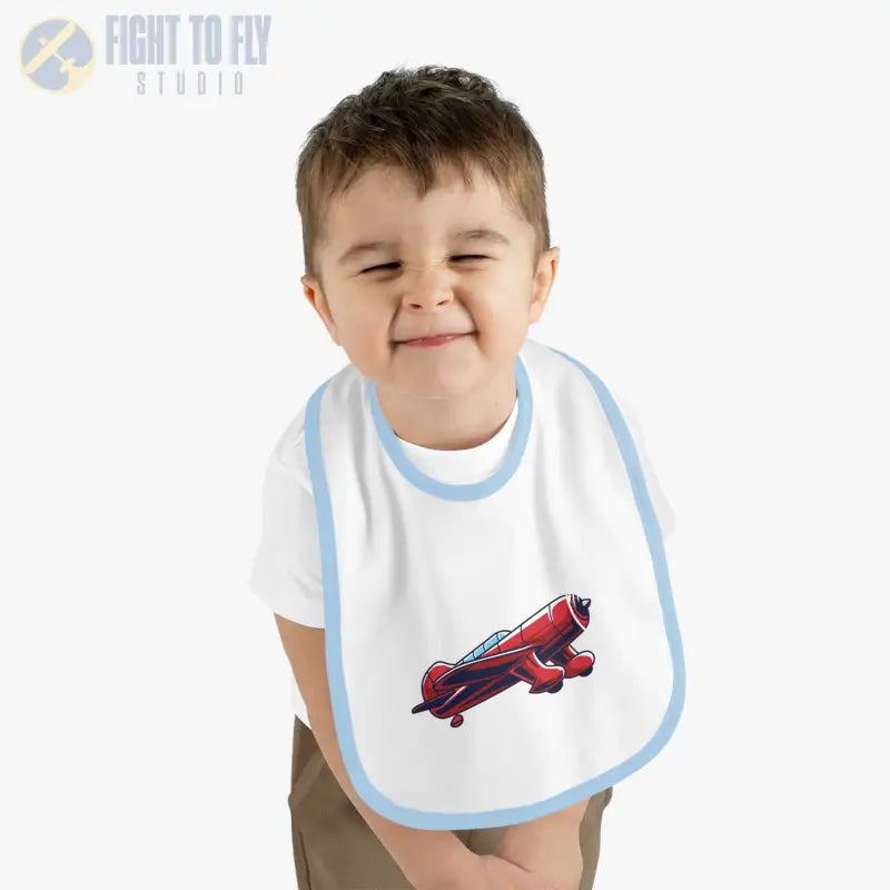 Baby Airplane Bib - Sportster - Kids clothes - Pilot gifts - WWII warbird t-shirt