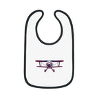 Baby Airplane Bib - Sporty Biplane - Kids clothes - Pilot gifts - WWII warbird t-shirt