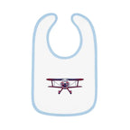 Baby Airplane Bib - Sporty Biplane - Kids clothes - Pilot gifts - WWII warbird t-shirt