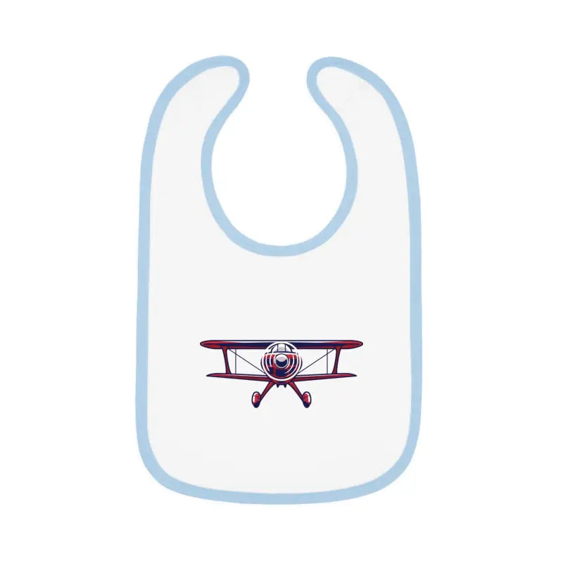Baby Airplane Bib - Sporty Biplane - Kids clothes - Pilot gifts - WWII warbird t-shirt