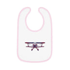 Baby Airplane Bib - Sporty Biplane - Kids clothes - Pilot gifts - WWII warbird t-shirt