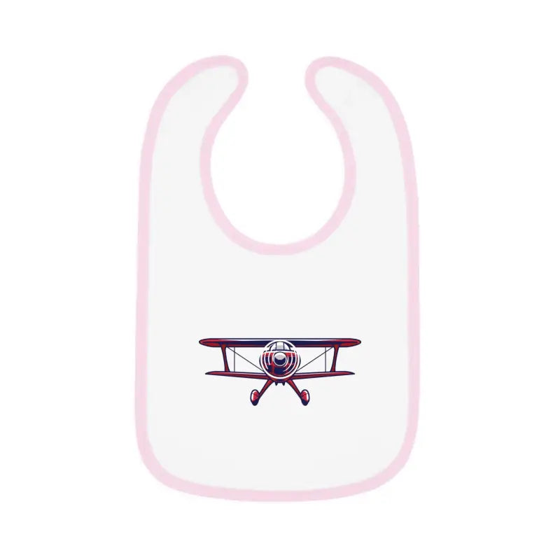 Baby Airplane Bib - Sporty Biplane - Kids clothes - Pilot gifts - WWII warbird t-shirt