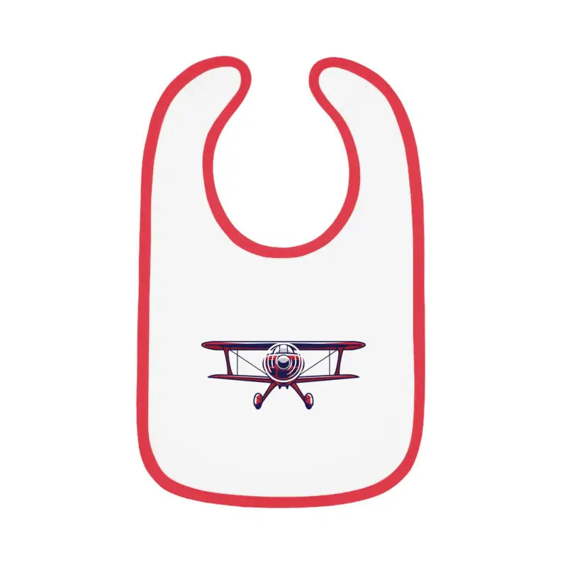 Baby Airplane Bib - Sporty Biplane - Kids clothes - Pilot gifts - WWII warbird t-shirt