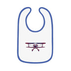 Baby Airplane Bib - Sporty Biplane - Kids clothes - Pilot gifts - WWII warbird t-shirt