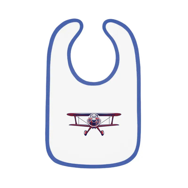 Baby Airplane Bib - Sporty Biplane - Kids clothes - Pilot gifts - WWII warbird t-shirt
