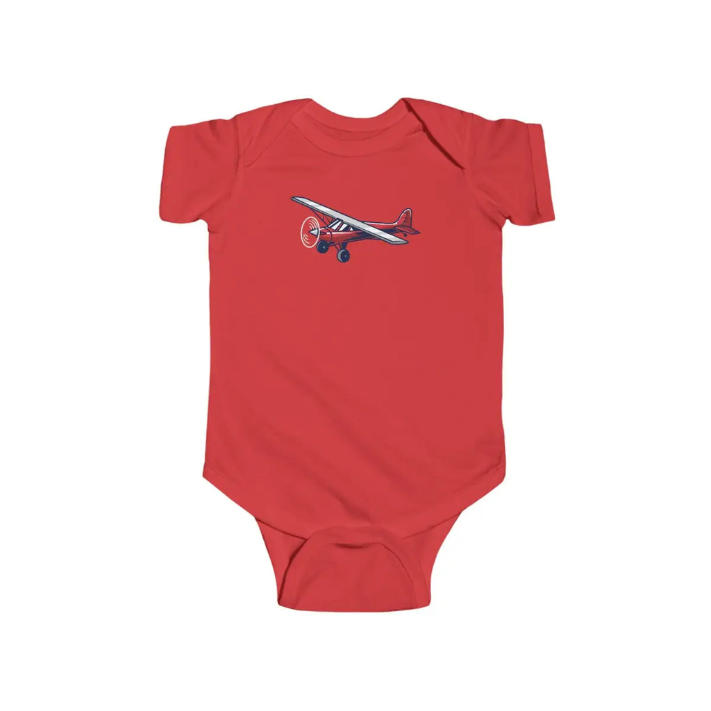 Baby Airplane Bodysuit Cute Infant Onesie - Kids clothes - Pilot gifts - WWII warbird t-shirt