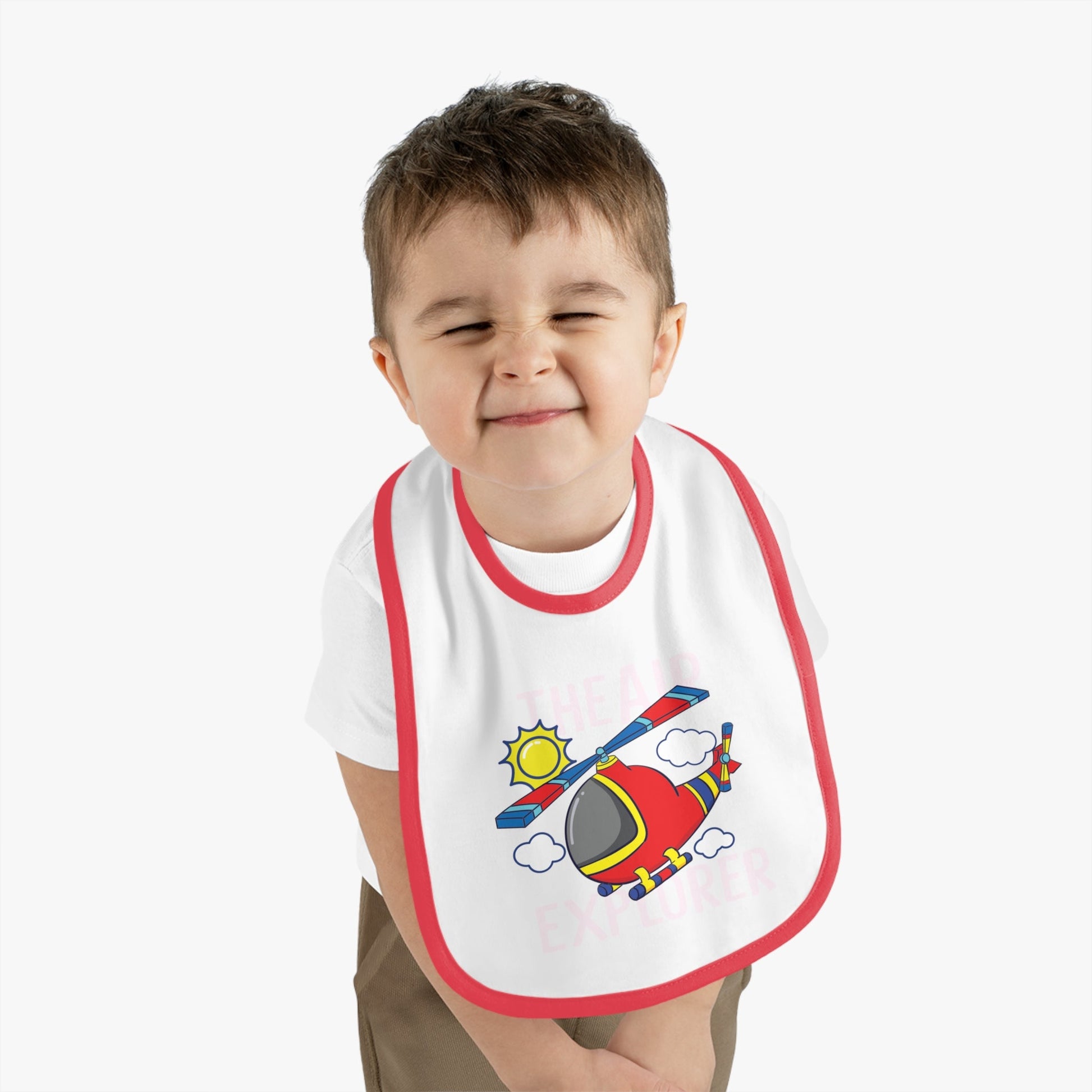 Baby Bib Air Explorer Helicopter Design - Kids clothes