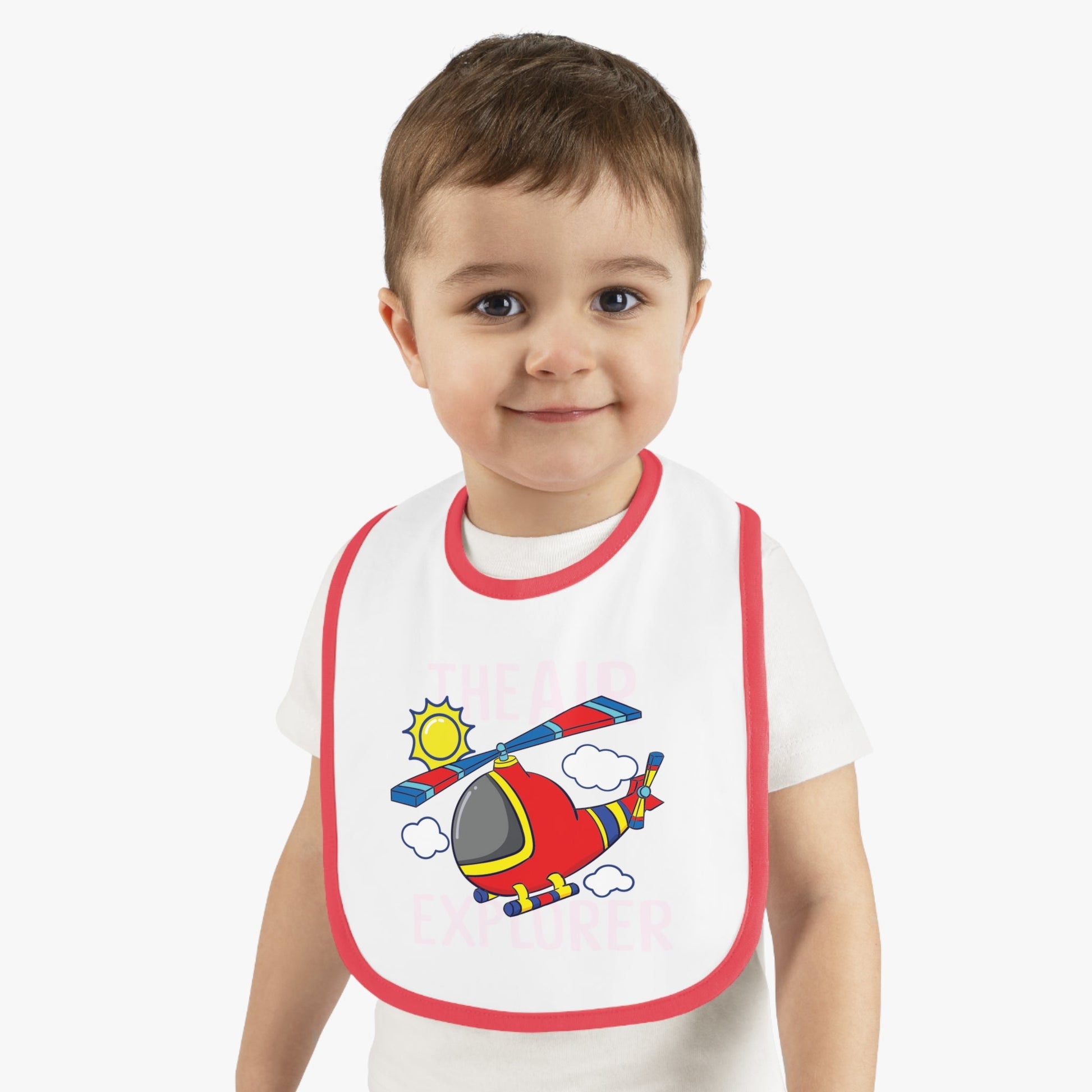 Baby Bib Air Explorer Helicopter Design - Kids clothes