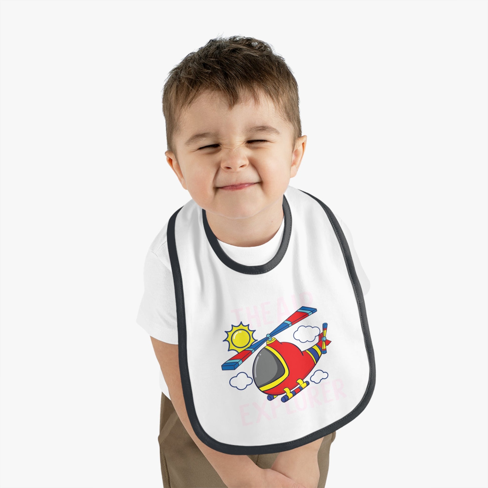 Baby Bib Air Explorer Helicopter Design - Kids clothes