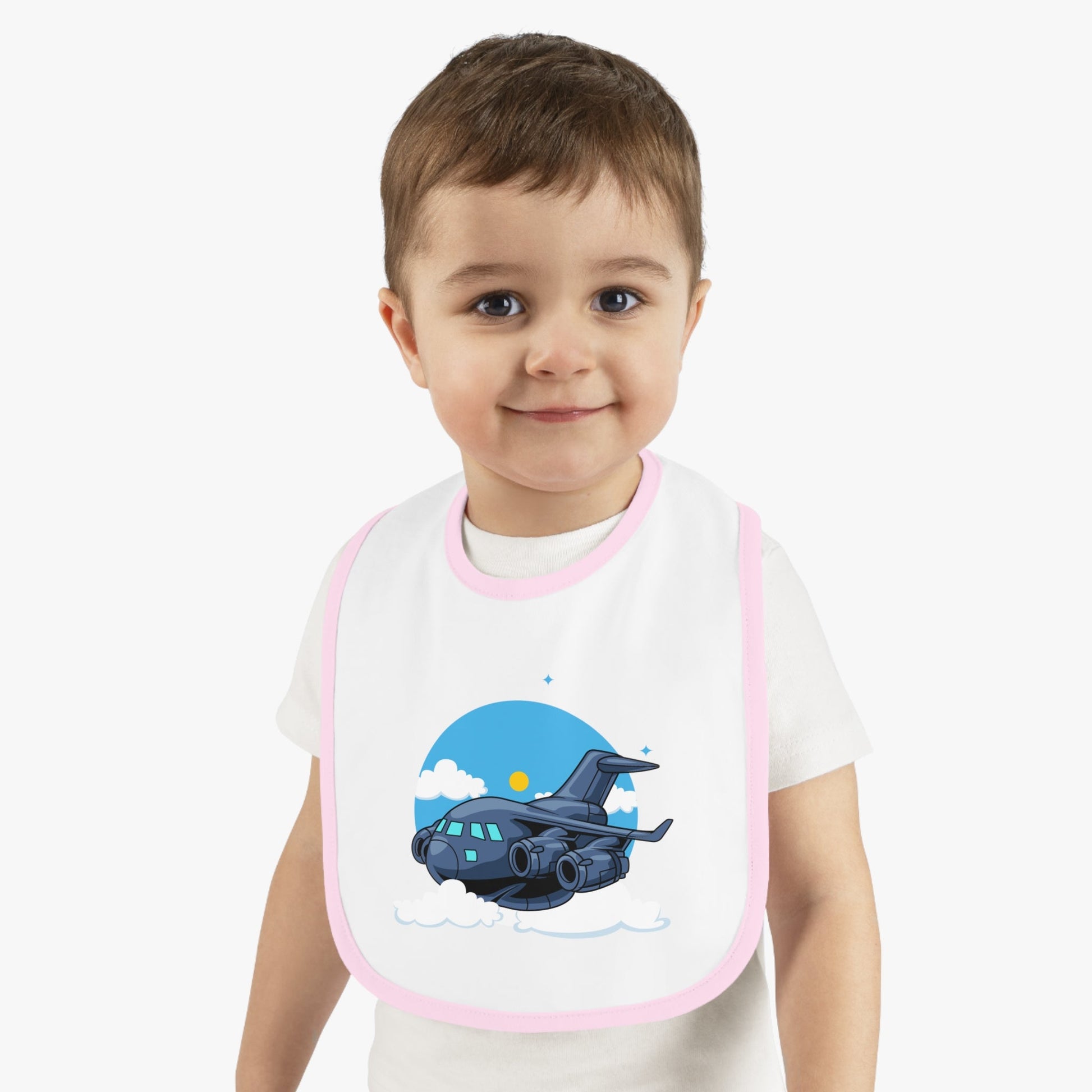 Baby Plane Bib - C-17 - Kids clothes - Gifts for pilots - Aviation apparel