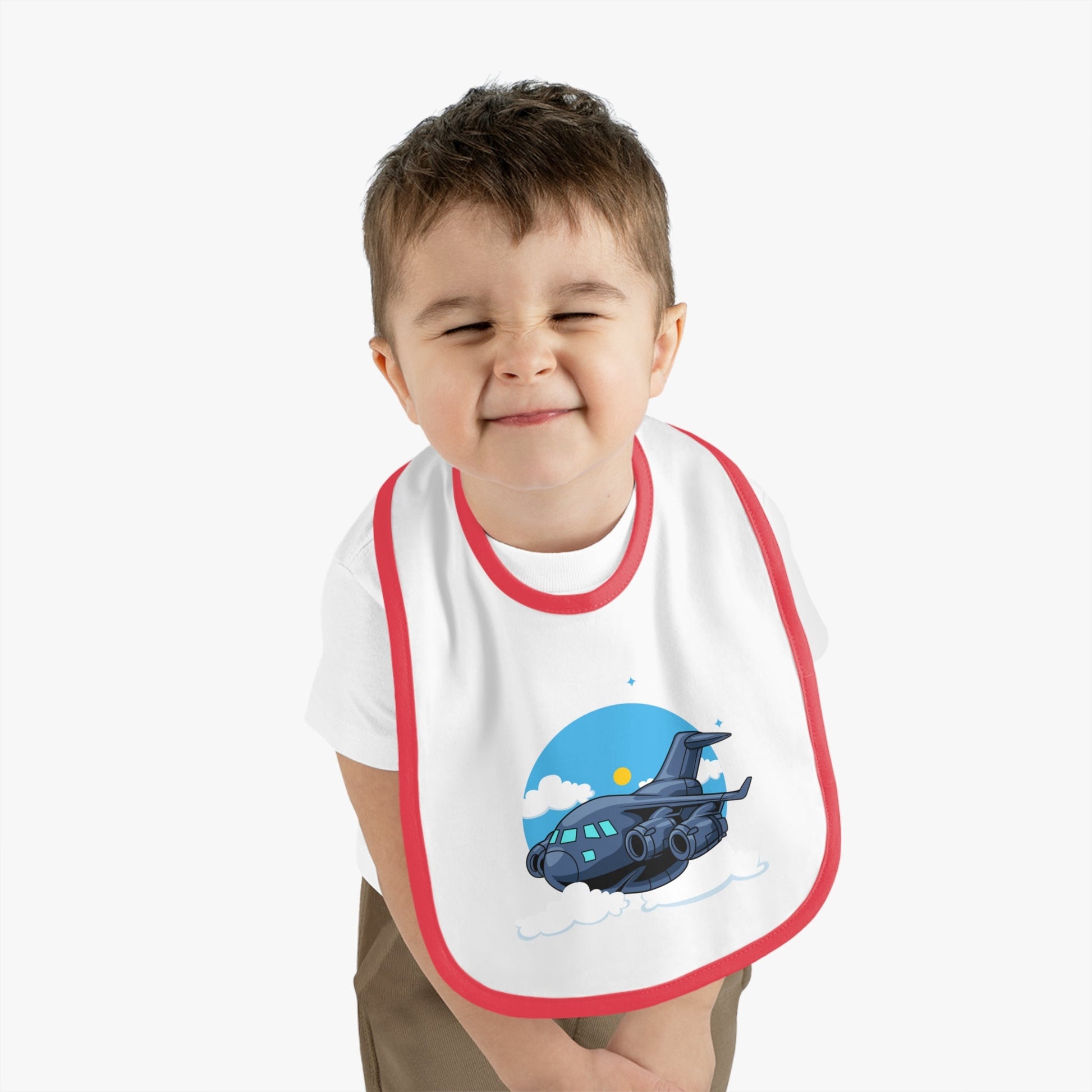 Baby Plane Bib - C-17 - Kids clothes - Gifts for pilots - Aviation apparel