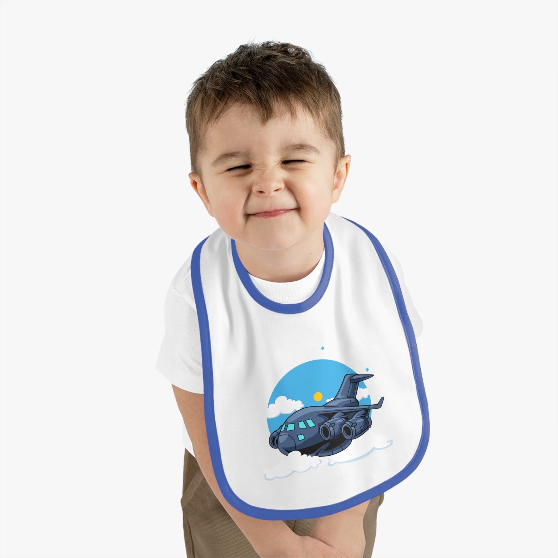 Baby Plane Bib - C-17 - Kids clothes - Gifts for pilots - Aviation apparel
