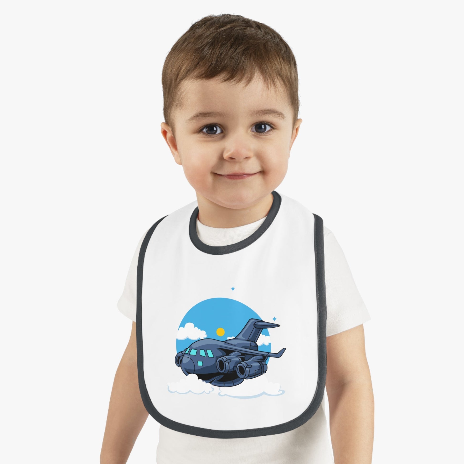 Baby Plane Bib - C-17 - Kids clothes - Gifts for pilots - Aviation apparel