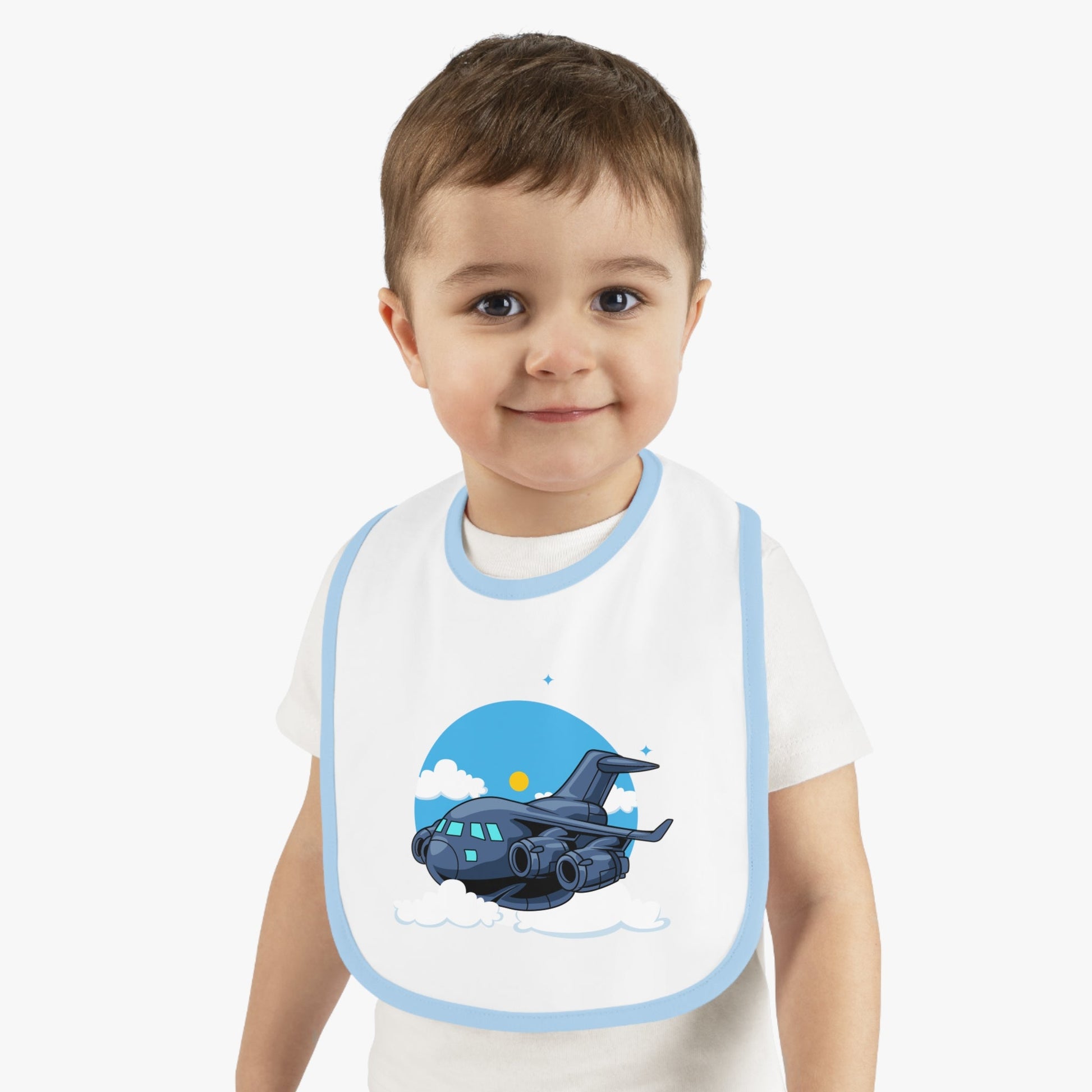 Baby Plane Bib - C-17 - Kids clothes - Gifts for pilots - Aviation apparel