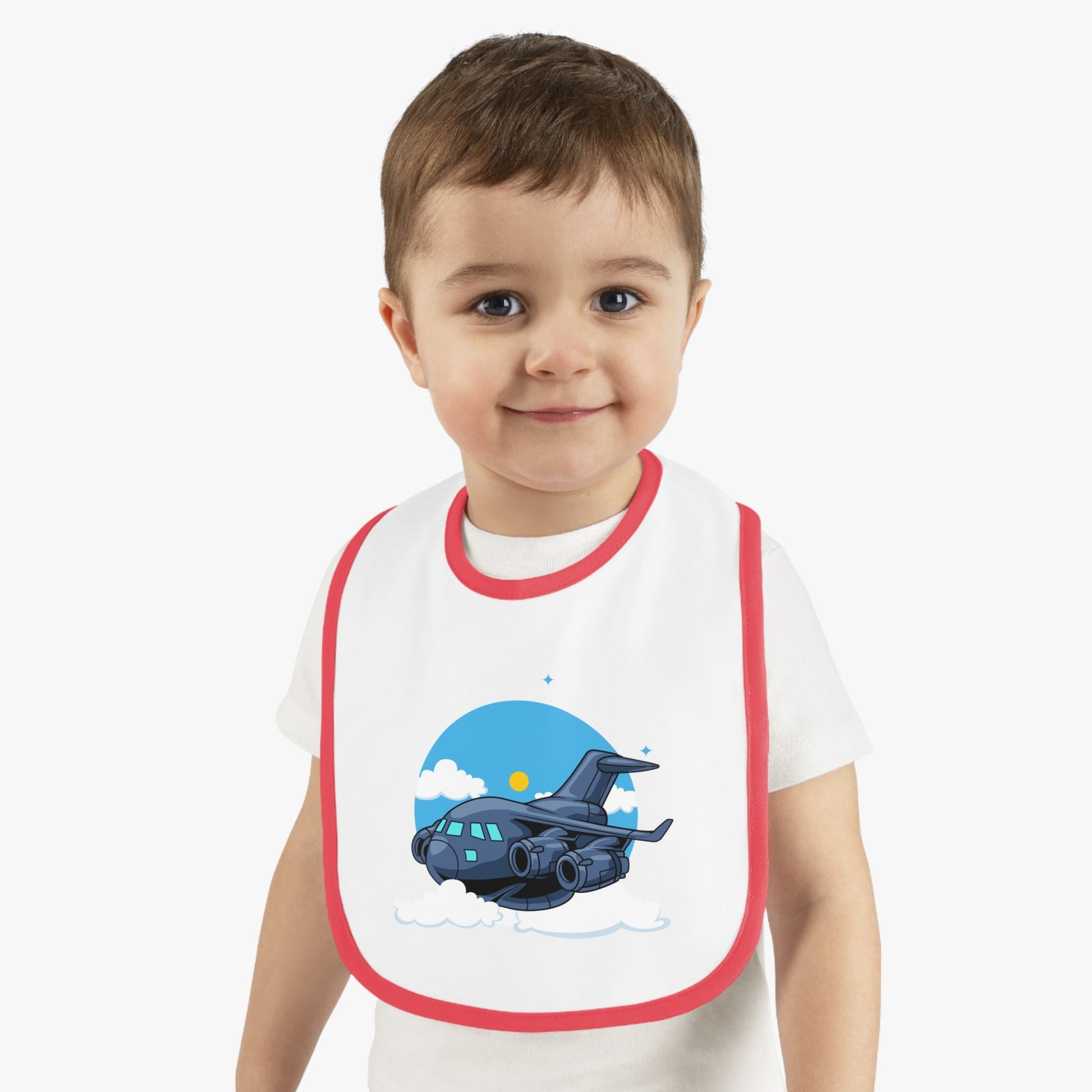 Baby Plane Bib - C-17 - Kids clothes - Gifts for pilots - Aviation apparel