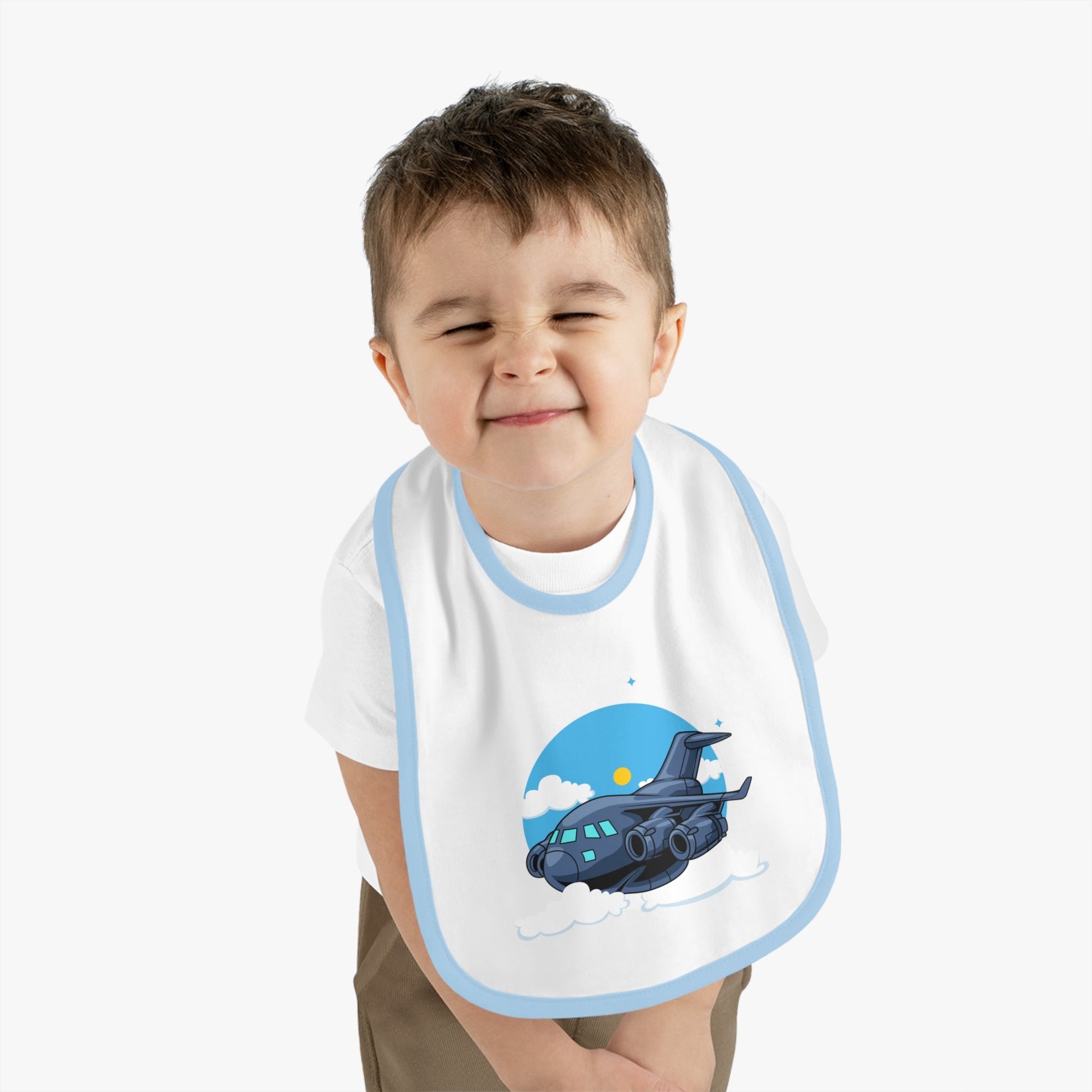 Baby Plane Bib - C-17 - Kids clothes - Gifts for pilots - Aviation apparel