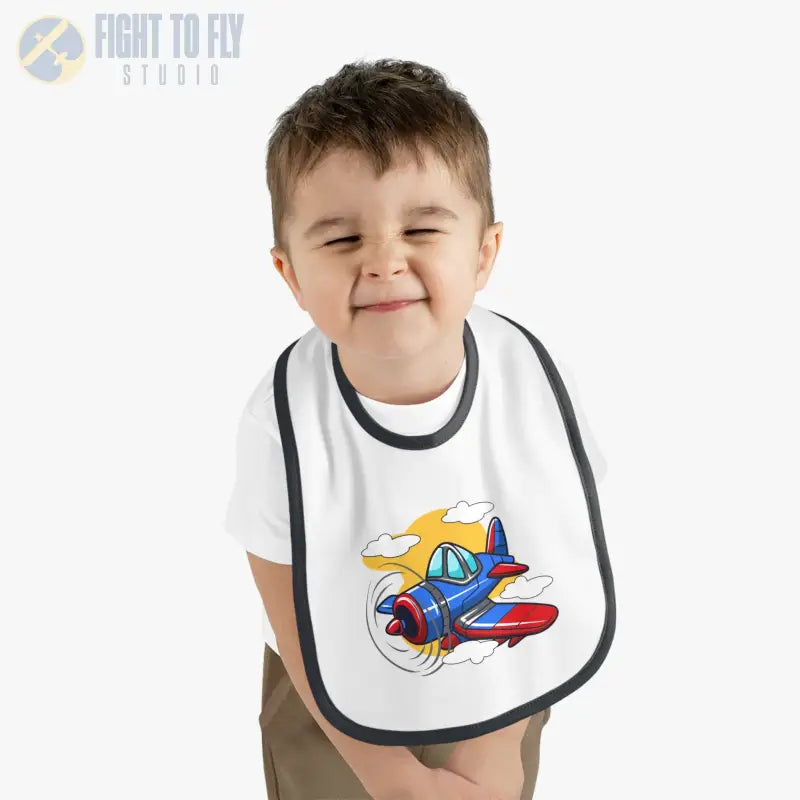 Baby Plane Bib - Corsair Warbird - Kids clothes - Pilot gifts - WWII warbird t-shirt