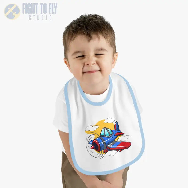 Baby Plane Bib - Corsair Warbird - Kids clothes - Pilot gifts - WWII warbird t-shirt
