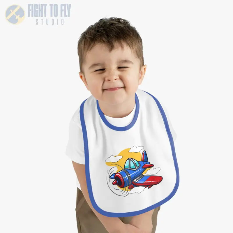 Baby Plane Bib - Corsair Warbird - Kids clothes - Pilot gifts - WWII warbird t-shirt