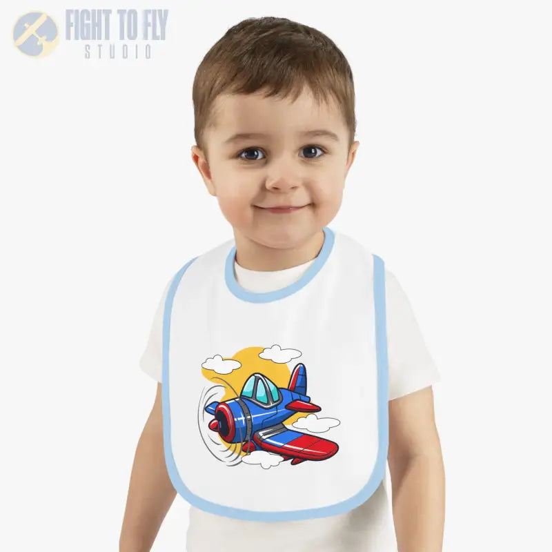 Baby Plane Bib - Corsair Warbird - Kids clothes - Pilot gifts - WWII warbird t-shirt