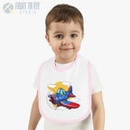 Baby Plane Bib - Corsair Warbird - Kids clothes - Pilot gifts - WWII warbird t-shirt
