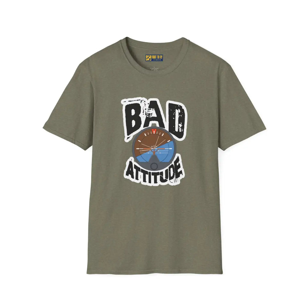 Bad Attitude - T-Shirt - Pilot gifts - WWII warbird t-shirt
