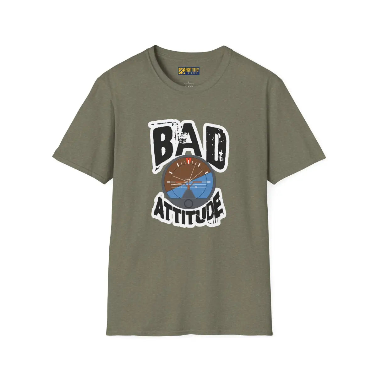 Bad Attitude - T-Shirt - Pilot gifts - WWII warbird t-shirt