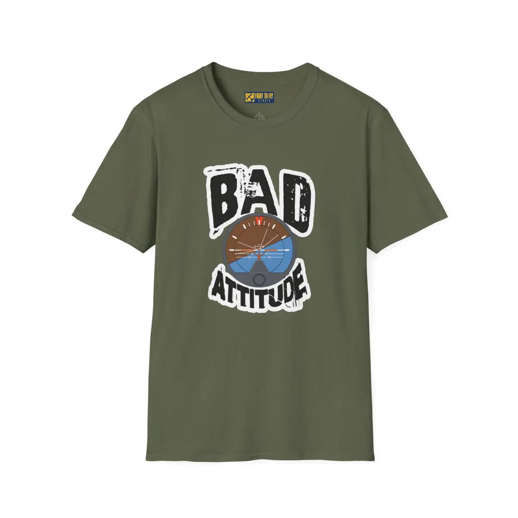 Bad Attitude - T-Shirt - Pilot gifts - WWII warbird t-shirt