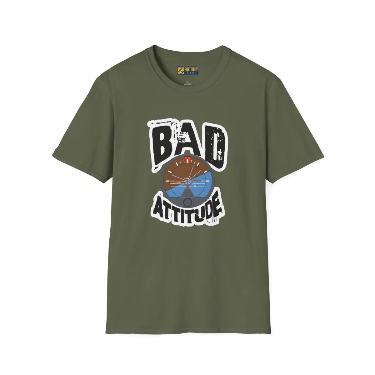 Bad Attitude - T-Shirt - Pilot gifts - WWII warbird t-shirt