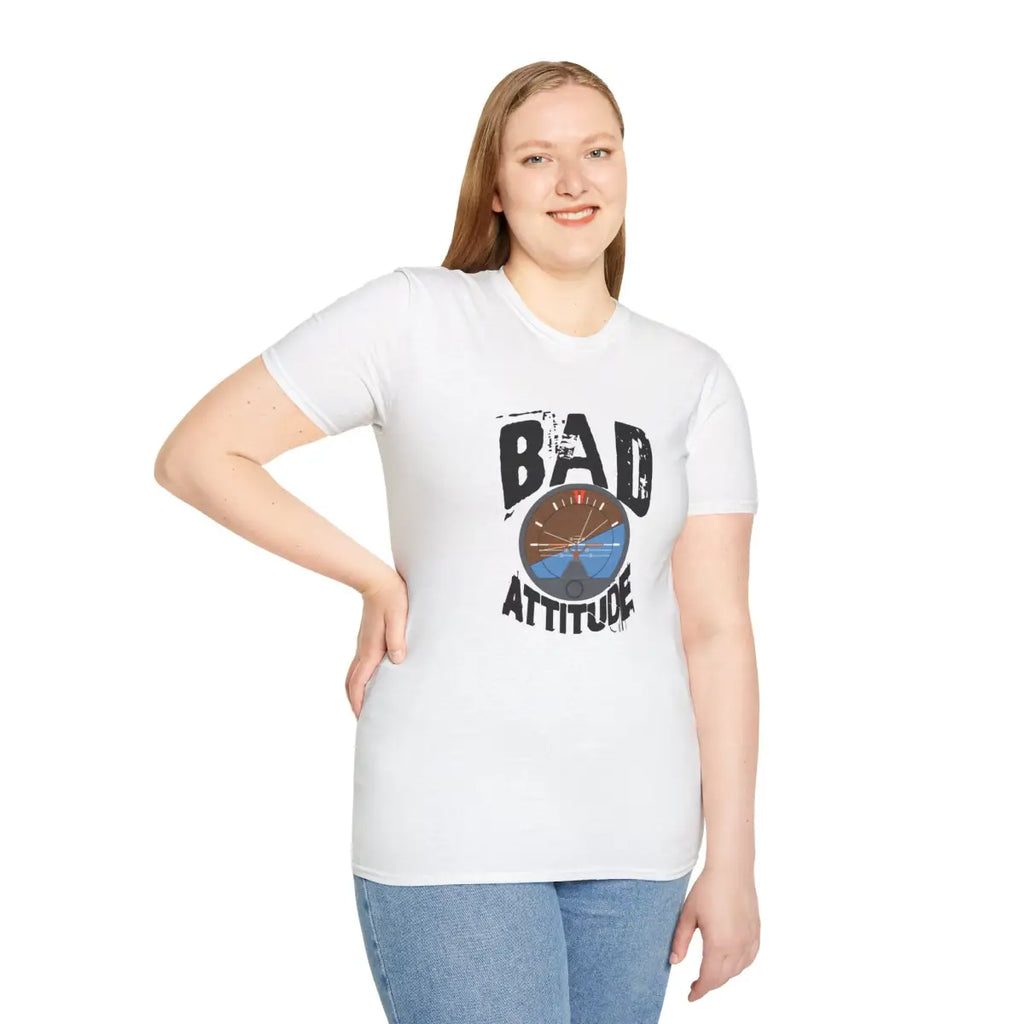 Bad Attitude - T-Shirt - Gifts for pilots - Aviation apparel