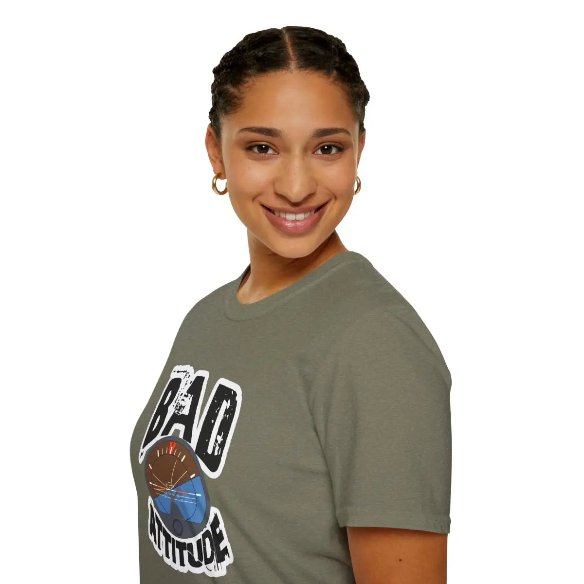 Bad Attitude - T-Shirt - Pilot gifts - WWII warbird t-shirt