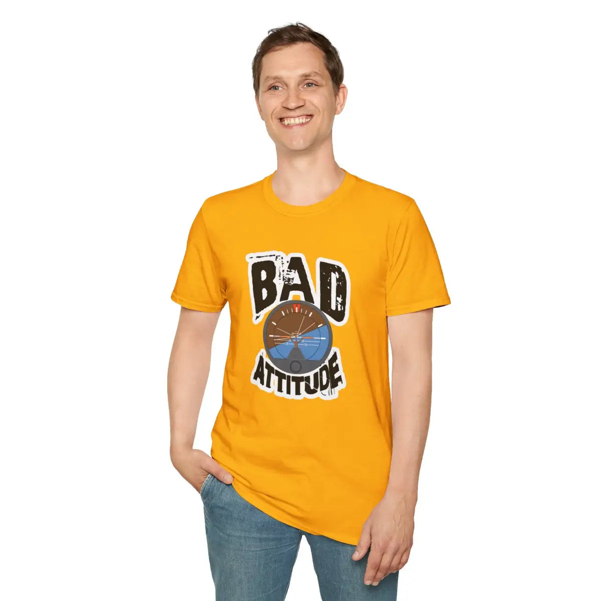 Bad Attitude - T-Shirt - Pilot gifts - WWII warbird t-shirt