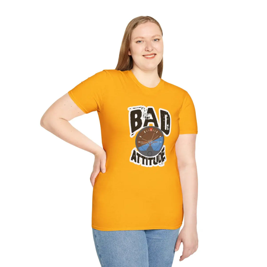 Bad Attitude - T-Shirt - Gifts for pilots - Aviation apparel