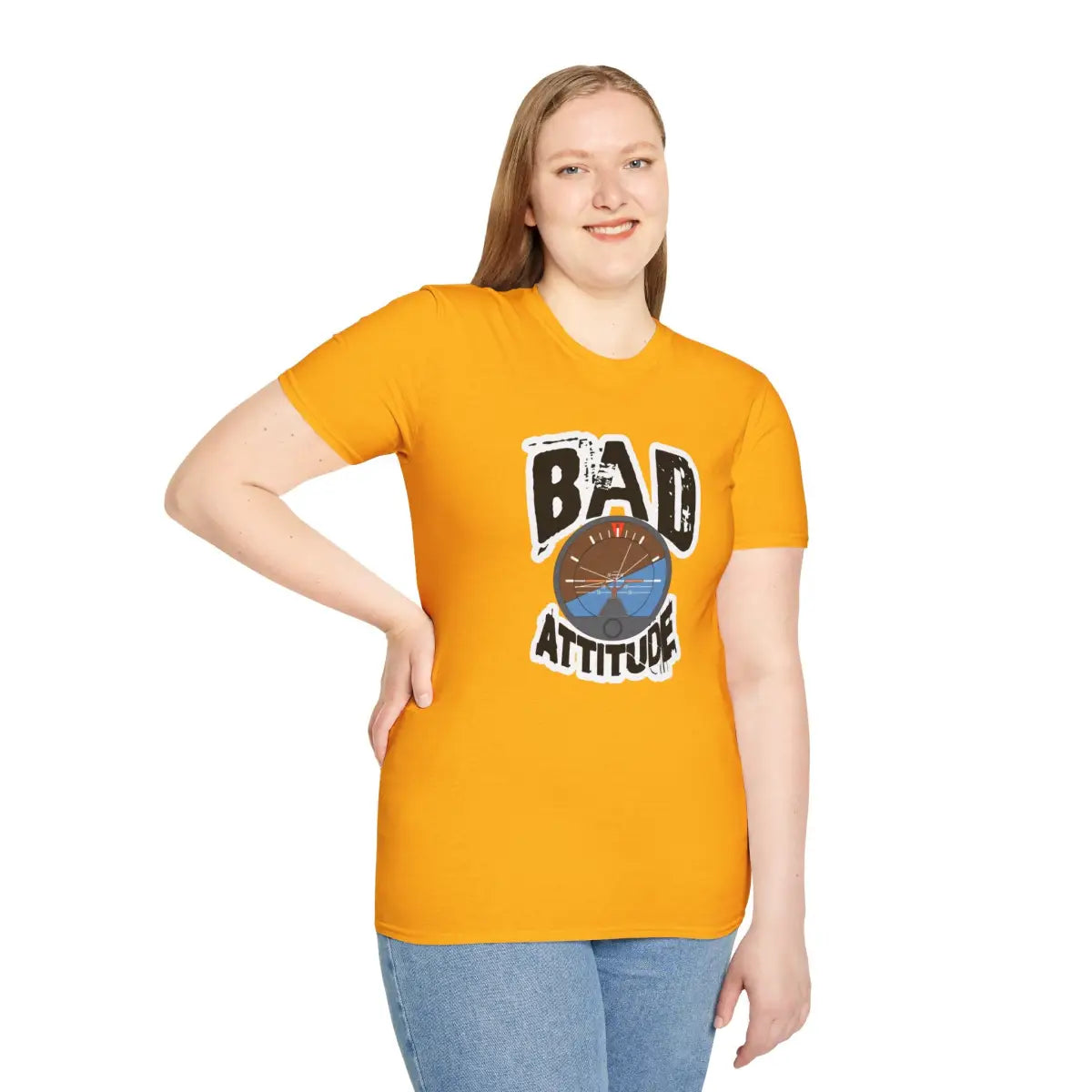 Bad Attitude - T-Shirt - Pilot gifts - WWII warbird t-shirt